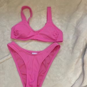 Xhilaration XS hot pink bikini